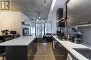 618 - 90 Broadview Avenue, Toronto, ON  - Indoor Photo Showing Kitchen With Upgraded Kitchen 