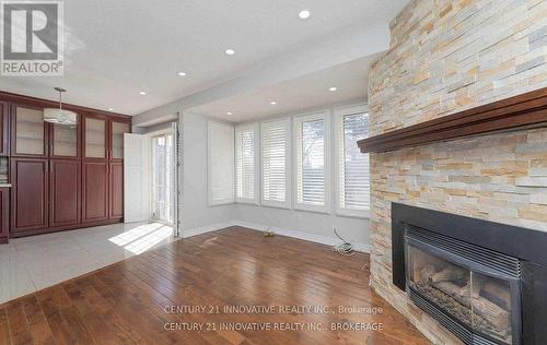 6 Heaver Drive, Whitby, ON - Indoor With Fireplace