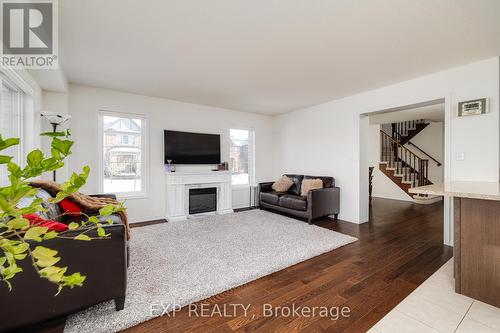 2344 Equestrian Crescent, Oshawa, ON - Indoor Photo Showing Living Room With Fireplace