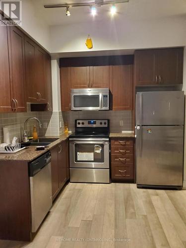 108 - 376 Highway 7 Road E, Richmond Hill, ON - Indoor Photo Showing Kitchen With Stainless Steel Kitchen With Double Sink