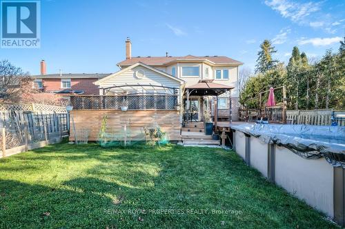 47 Butterfield Crescent, Whitby, ON - Outdoor With Above Ground Pool