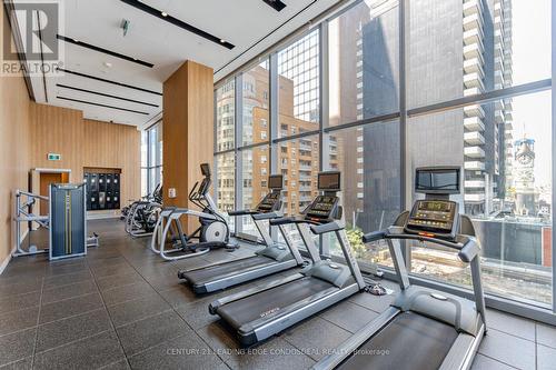 2707 - 7 Greenville Street, Toronto, ON - Indoor Photo Showing Gym Room