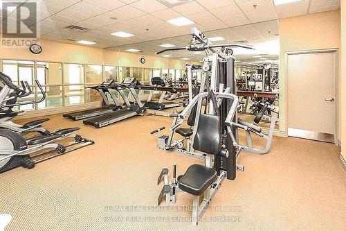 801 - 349 Rathburn Road W, Mississauga, ON - Indoor Photo Showing Gym Room