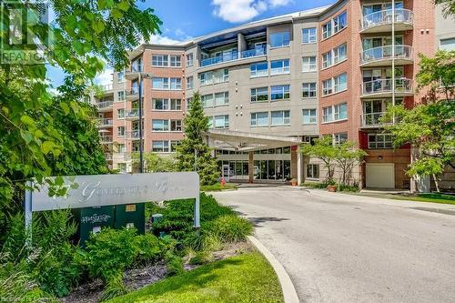 View of property - 77 Governors Road Unit# 501, Dundas, ON - Outdoor With Balcony With Facade