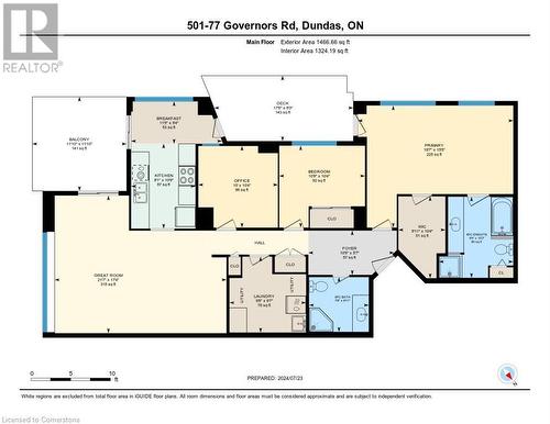 Floor plan - 77 Governors Road Unit# 501, Dundas, ON - Other