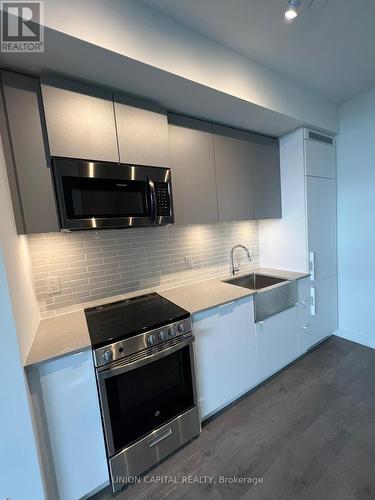 1013 - 270 Dufferin Street W, Toronto, ON - Indoor Photo Showing Kitchen With Upgraded Kitchen