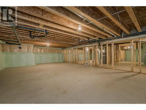 Massive Storage Space in the Crawl with 6' high Ceiling - 2504 Fox Glen Way Lot# 11, Blind Bay, BC - Indoor Photo Showing Basement