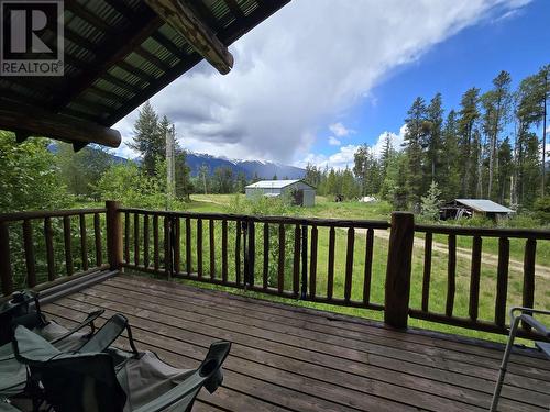 16380 N 5 Highway, Valemount, BC - Outdoor With Balcony With Exterior