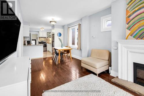 52 Bicknell Avenue, Toronto, ON - Indoor Photo Showing Living Room With Fireplace