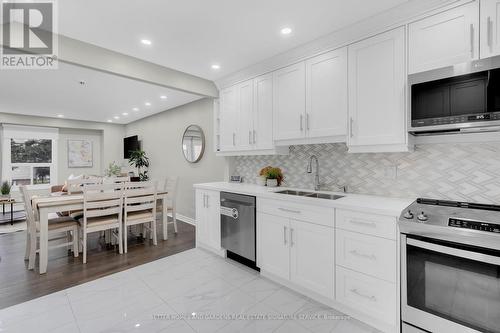 42 Ellis Drive, Brampton, ON - Indoor Photo Showing Kitchen With Double Sink With Upgraded Kitchen