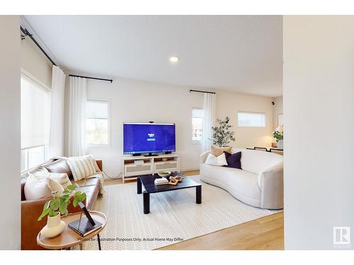 648 174 Av Ne, Edmonton, AB - Indoor Photo Showing Living Room