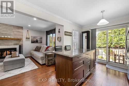 2994 Range Line Road, Ajax (South East), ON - Indoor Photo Showing Living Room With Fireplace