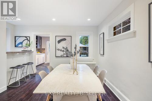 66 Burlington Street, Toronto, ON - Indoor Photo Showing Dining Room