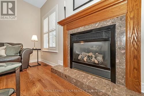 9 Galena Court, Ottawa, ON - Indoor Photo Showing Living Room With Fireplace