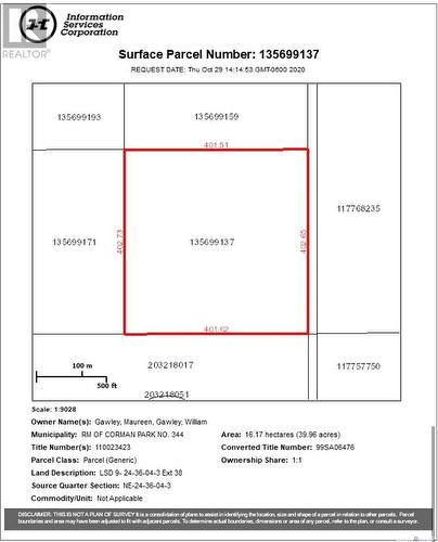 8Th Street East Land Investment, Corman Park Rm No. 344, SK 