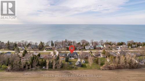 Rock free, sandy beach directly across the street - 4657 Lakeside Street, Plympton-Wyoming (Plympton Wyoming), ON - Outdoor With Body Of Water With View