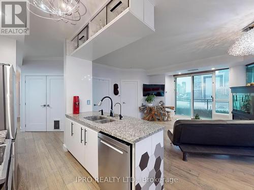 Sph2701 - 228 Queens Quay W, Toronto, ON - Indoor Photo Showing Kitchen With Double Sink