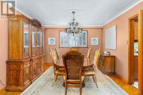 7 Tigerlily Court, Toronto, ON - Indoor Photo Showing Dining Room