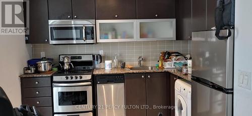 2303 - 275 Yorkland Road, Toronto, ON - Indoor Photo Showing Kitchen With Stainless Steel Kitchen With Upgraded Kitchen