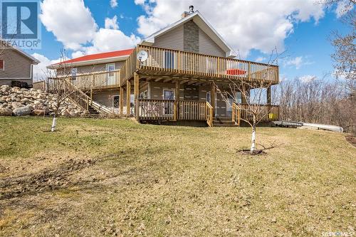 128 Bouchard Lane, Dixon Lake, SK - Outdoor With Deck Patio Veranda