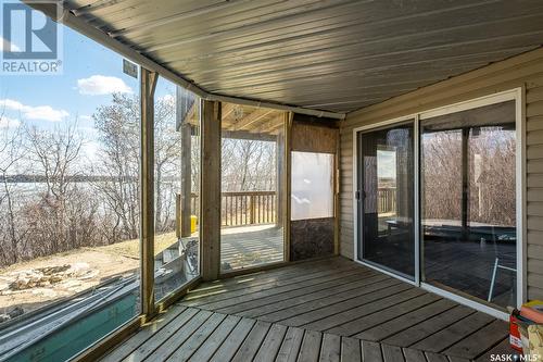 128 Bouchard Lane, Dixon Lake, SK - Outdoor With Deck Patio Veranda With Exterior