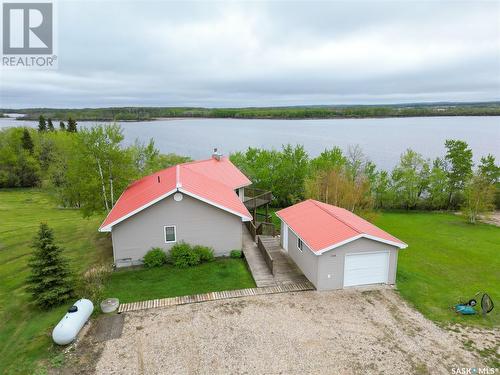 128 Bouchard Lane, Dixon Lake, SK - Outdoor With Body Of Water With View