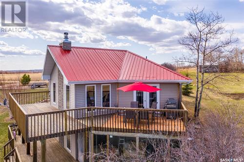 128 Bouchard Lane, Dixon Lake, SK - Outdoor With Deck Patio Veranda