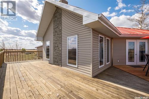 128 Bouchard Lane, Dixon Lake, SK - Outdoor With Deck Patio Veranda With Exterior