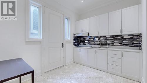 467 Cranbrooke Avenue, Toronto, ON - Indoor Photo Showing Kitchen With Double Sink