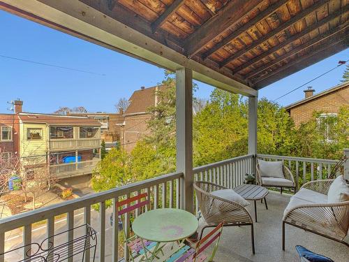 Balcony - 41 Av. Dobie, Mont-Royal, QC - Outdoor With Deck Patio Veranda With Exterior