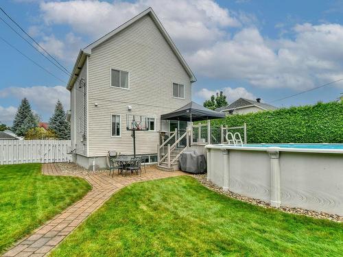 Backyard - 85 Ch. Notre-Dame, Blainville, QC - Outdoor With Above Ground Pool