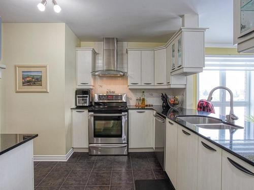 Cuisine - 202-808 Rue De La Soeur-Marie-Rose, Terrebonne (Lachenaie), QC - Indoor Photo Showing Kitchen With Double Sink