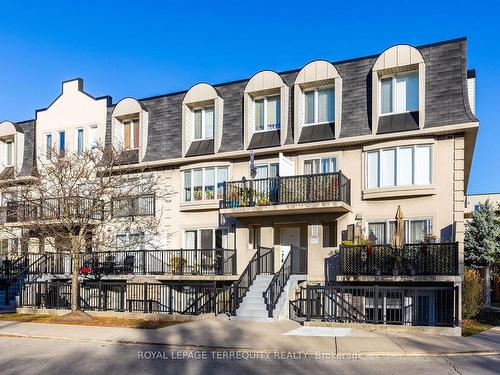 2064-65 George Appleton Way, Toronto, ON - Outdoor With Balcony With Facade