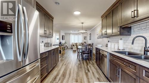 292 Lanark #2 Drive, Paradise, NL - Indoor Photo Showing Kitchen With Double Sink With Upgraded Kitchen