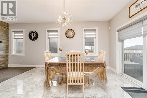 61 Olive Drive, Leamington, ON - Indoor Photo Showing Dining Room