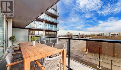 302 - 36 Zorra Street, Toronto, ON - Outdoor With Balcony With Exterior