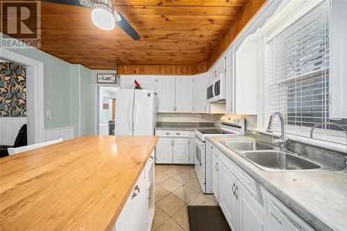 50 Main Street, Lambton Shores, ON - Indoor Photo Showing Kitchen With Double Sink