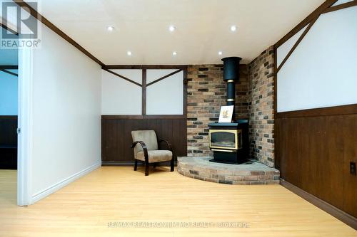 #Bsmt - 18 Sandrift Square, Toronto, ON - Indoor Photo Showing Other Room With Fireplace