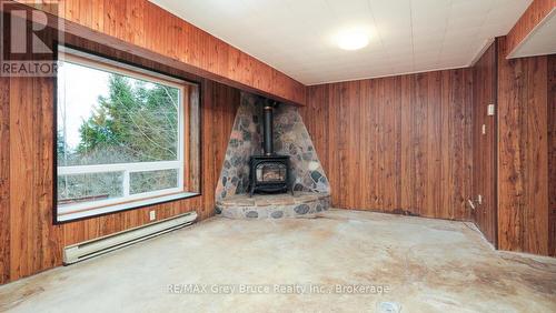 504791 Grey Road 1 Road, Georgian Bluffs, ON - Indoor Photo Showing Other Room With Fireplace