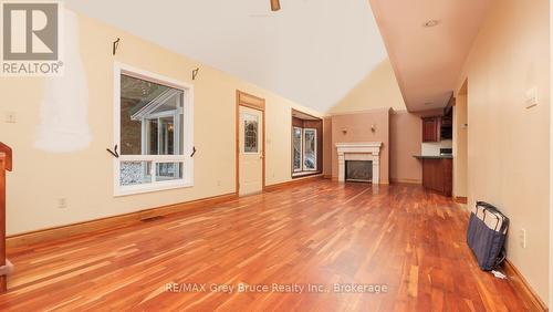 504791 Grey Road 1 Road, Georgian Bluffs, ON - Indoor Photo Showing Other Room With Fireplace