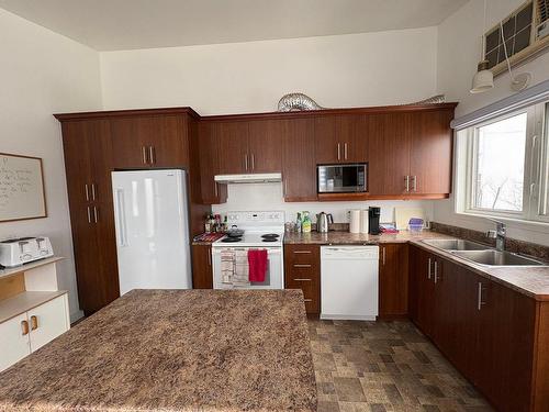 Cuisine - 380 Boul. Rideau, Rouyn-Noranda, QC - Indoor Photo Showing Kitchen With Double Sink