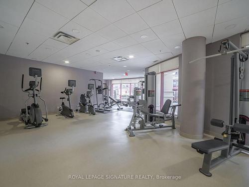 211-27 Rean Dr, Toronto, ON - Indoor Photo Showing Gym Room