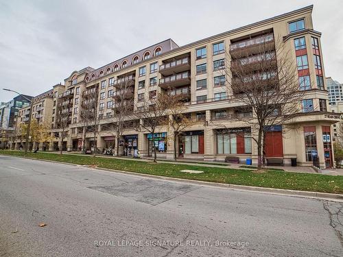 211-27 Rean Dr, Toronto, ON - Outdoor With Balcony With Facade