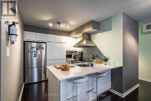 4105 - 41 Sudbury Street, Toronto, ON - Indoor Photo Showing Kitchen With Double Sink With Upgraded Kitchen