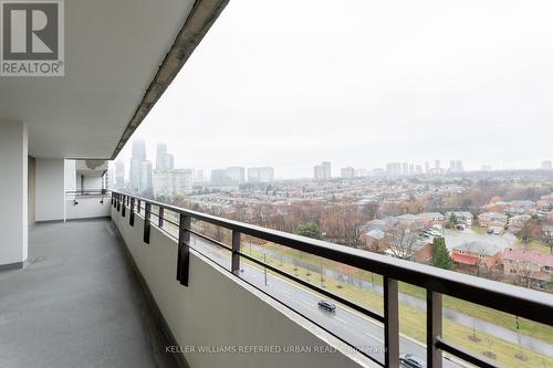 1206 - 1300 Mississauga Valley Boulevard, Mississauga, ON - Outdoor With Balcony With View With Exterior