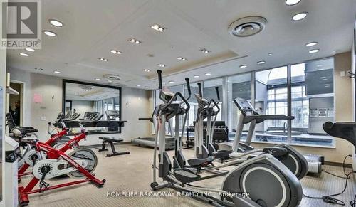 1108 - 350 Red Maple Road, Richmond Hill, ON - Indoor Photo Showing Gym Room