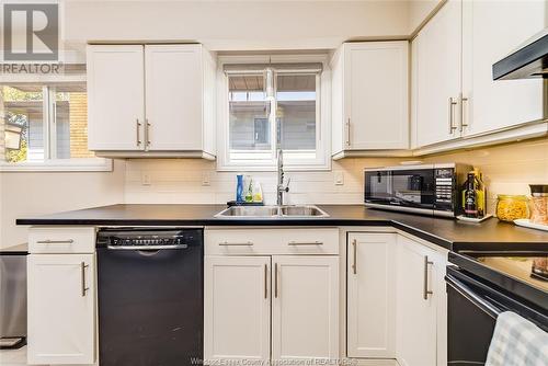 3730 Wildwood, Windsor, ON - Indoor Photo Showing Kitchen With Double Sink