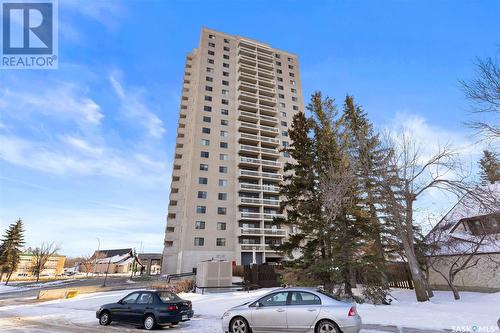 302 3520 Hillsdale Street, Regina, SK - Outdoor With Balcony With Facade