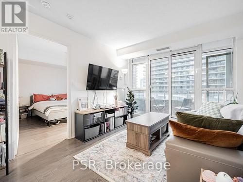 1014 - 35 Bastion Street, Toronto, ON - Indoor Photo Showing Living Room