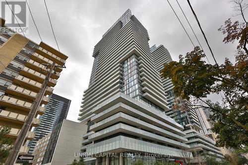 406 - 185 Roehampton Avenue, Toronto, ON - Outdoor With Balcony